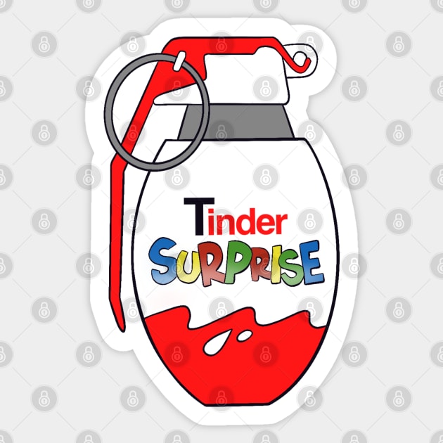 Adult surprise Sticker by Holailustra